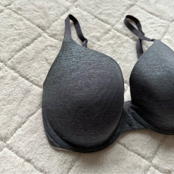 Victoria’s Secret | Marl Gray Uplift Semi-Demi | Size 32DDD - Picture 3 of 12